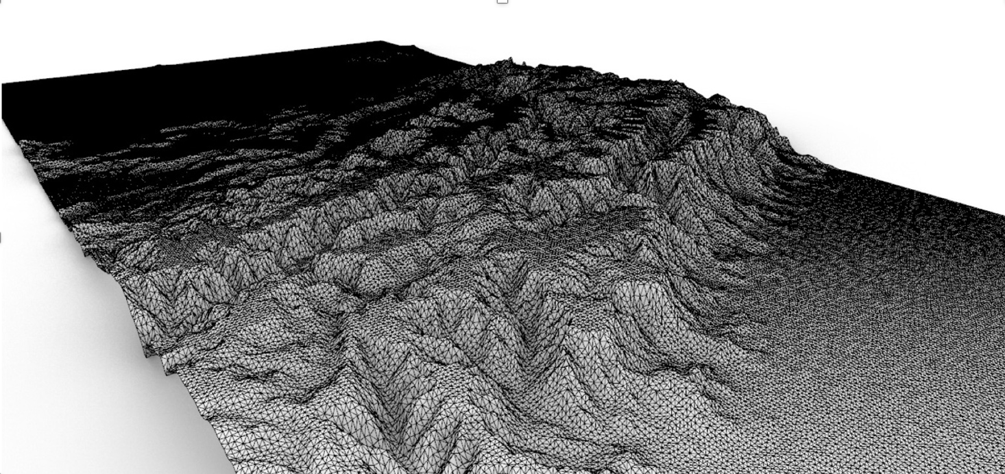 The Andes Systems and Networks: Parametric mesh from the Andes topographies, immersive 3D model uploading remote real-time geo-information packages from open-source databases. Alejandro Haiek, Tomas Mena and Luis Pimentel.