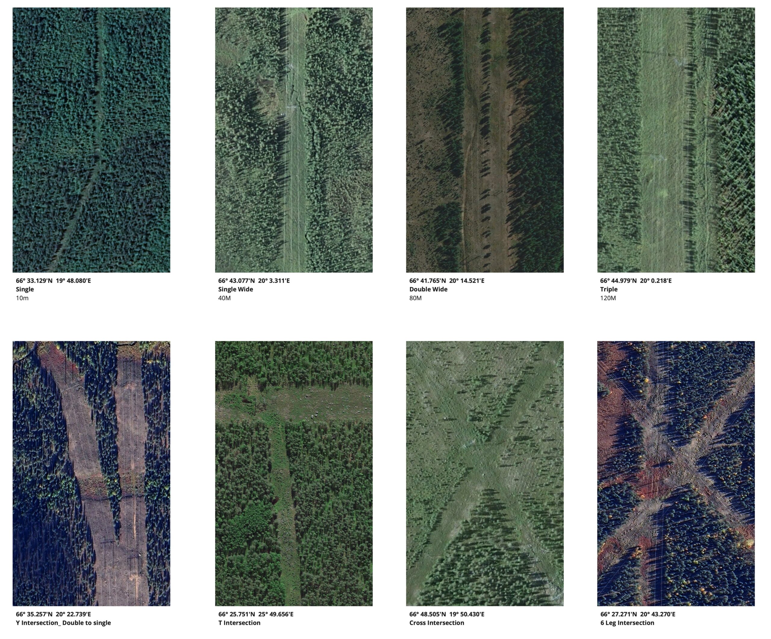 Alejandro Haiek, Hana Osman, Rebecca Rudolph and Cesar Velando. Comparative study of forest powerline intersections, 2023.